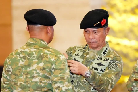 Kasum TNI Pimpin Sertijab Dansesko TNI dan Pangkogabwilhan II