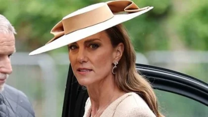 Kate Middleton Mencuri Perhatian dengan Gaun Krem di Pernikahan Sepupu Pangeran William