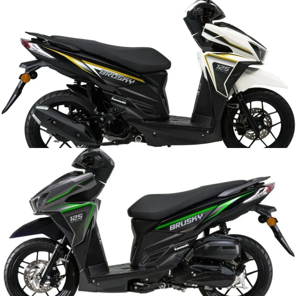Kawasaki Masuki Pasar Skutik di Indonesia dengan Modenas Bursky 125
