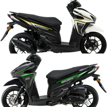 Kawasaki Masuki Pasar Skutik di Indonesia dengan Modenas Bursky 125