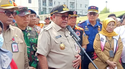 Kebakaran Pasar Jiung Kemayoran: 304 Bangunan Ludes, 90 Warga Terdampak