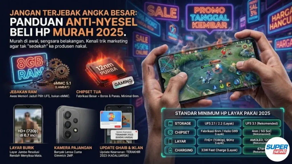 Kesalahan Terbesar Saat Membeli HP di Tahun 2026: Jangan Terkecoh RAM Besar!