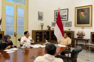 Ketua DEN Laporkan Situasi Ekonomi Nasional ke Presiden Prabowo