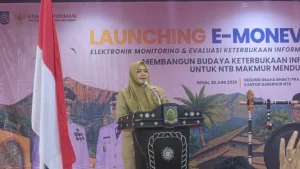 KI NTB Rilis e-Monev, Wagub Indah: Keterbukaan Informasi Harus Jadi Budaya Kerja!