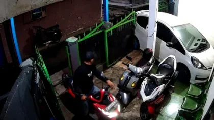 Komplotan Maling Gasak 2 Motor di Rumah Kos Kelapa Dua Depok, Polisi Selidiki