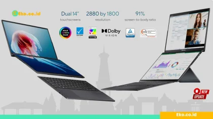 Laptop Dua Layar, Solusi Ideal untuk Pekerjaan Multitasking