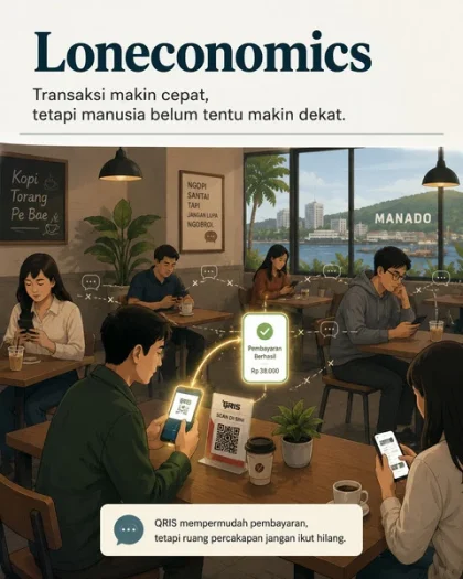 Loneconomics: Ketika Transaksi Digital Makin Cepat, Interaksi Makin Sunyi