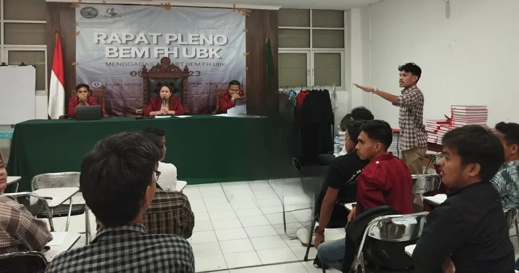 Mahasiswa BEM UBK yang Terima Suap Dihadapkan pada Sanksi DO