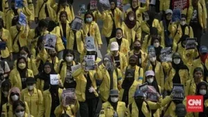 Mahasiswa Unjuk Rasa di Jakarta untuk Perbaikan Tata Kelola Perekonomian