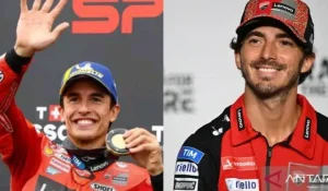 Marc Marquez Mengalahkan Ogura dan Bagnaia dalam Pertarungan Sengit di Brno