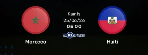 Maroko vs Haiti: 'Singa Atlas' Belum Terkalahkan dalam Lima Laga