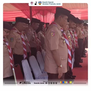 Maulana Hadiri Pembukaan Jambore Daerah Jambi 2026, Dukung Kontingen Kwartir Cabang Gerakan Pramuka Kota Jambi