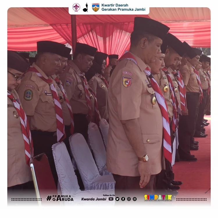 Maulana Hadiri Pembukaan Jambore Daerah Jambi 2026, Dukung Kontingen Kwartir Cabang Gerakan Pramuka Kota Jambi