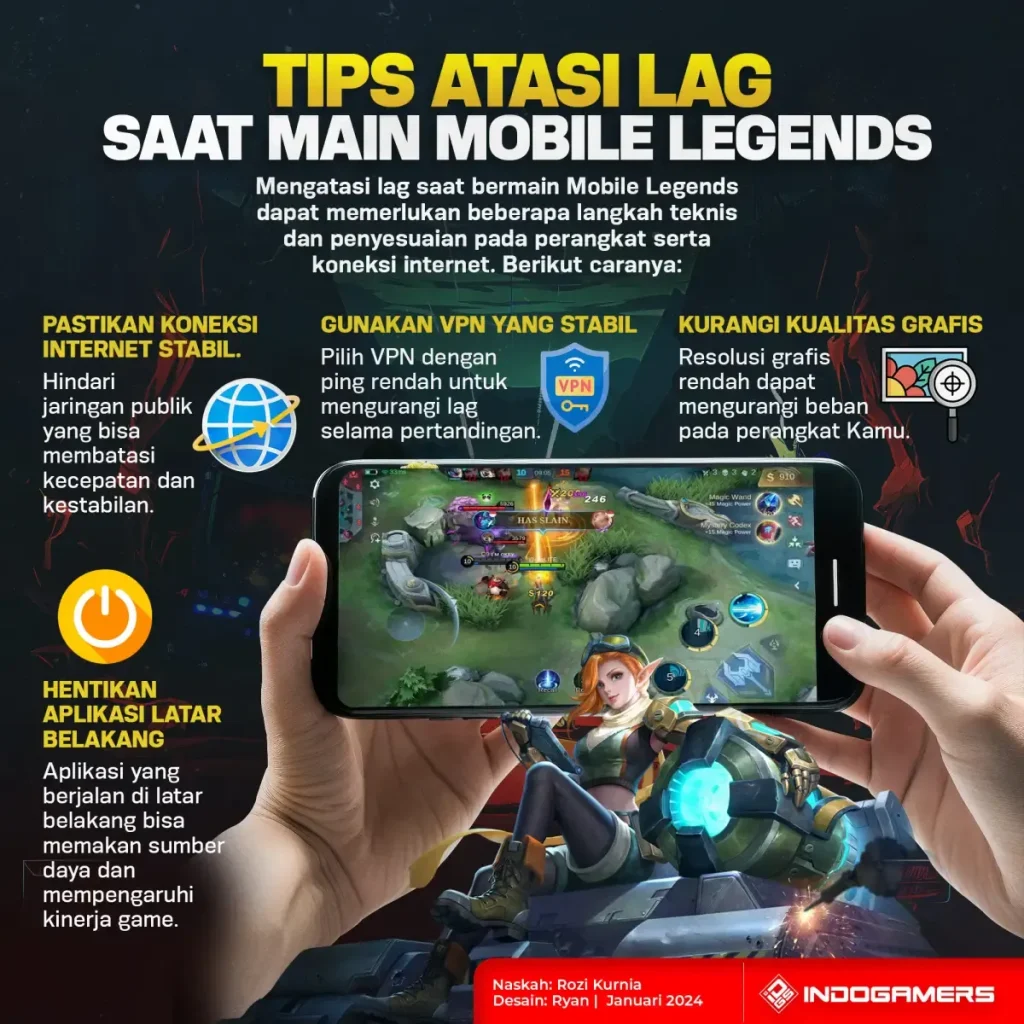 Mengaktifkan Fitur Tersembunyi untuk Mengurangi Lag di Mobile Legends