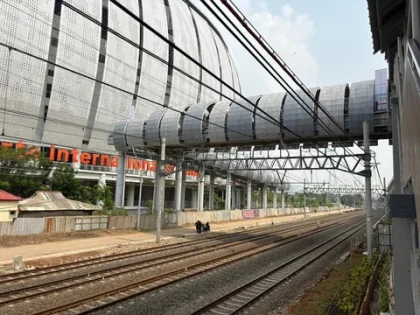 Menhub dan Gubernur DKI Jakarta Resmikan Stasiun KRL JIS dan Jembatan Penghubung ke Ancol