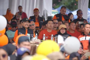Mensos Pimpin Ikrar Petugas Sensus Ekonomi 2026 di Palembang