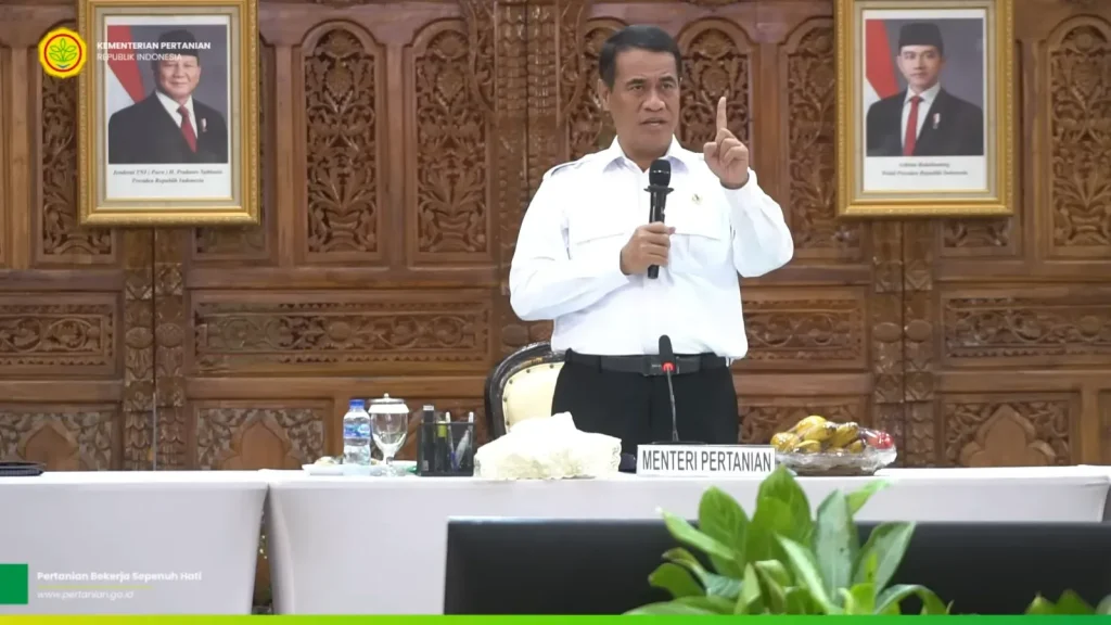 Mentan Amran Ancam Blacklist dan Pidana Penyedia Benih Nakal di Indonesia