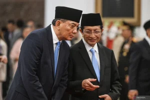 Menteri Pertahanan Sjafrie Sjamsoeddin Terima Kunjungan Wakil PM Qatar