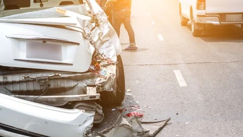 Mobil Polisi Ditabrak SUV Saat Pengadangan, Diduga Sindikat Narkoba Lampung