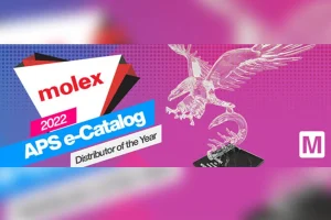 Mouser Electronics Raih Penghargaan Distributor e-Katalogue Terbaik Molex di APAC untuk Kelapan Kalinya