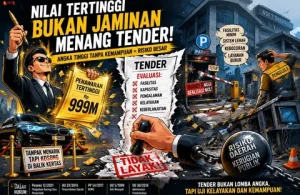 Nilai Tertinggi Bukan Jaminan Menang Tender