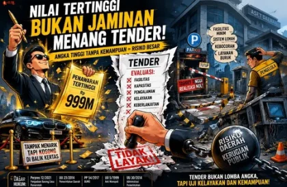 Nilai Tertinggi Bukan Jaminan Menang Tender