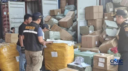 Operasi Jalur Merah Bea Cukai Temukan Daging Beku di Tanjung Priok