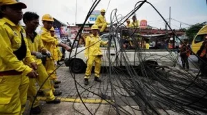Pemprov DKI Putus Kabel Udara 11 Km di Jakarta Barat sejak 2023