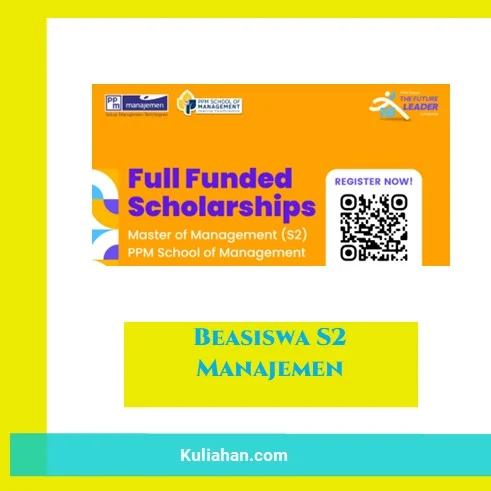 Pendaftaran Beasiswa S2 Manajemen Tahun 2026 oleh PPM School of Management
