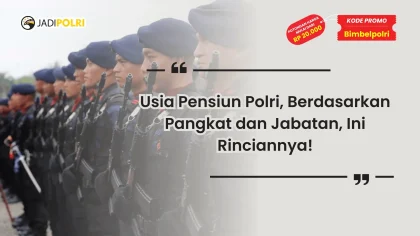 Poin-Poin RUU Polri: Usia Pensiun hingga Jabatan Sipil
