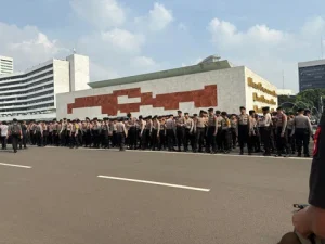 Polda Metro Gelar Apel Pengamanan Demo Hari Ini, Kerahkan 6.675 Personel