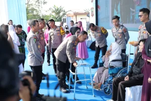 Polda Sumsel Gelar Bakti Kesehatan dalam Rangka HUT Bhayangkara ke-80