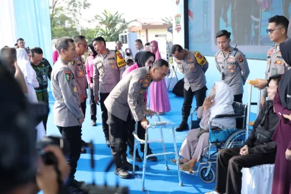 Polda Sumsel Gelar Bakti Kesehatan dalam Rangka HUT Bhayangkara ke-80