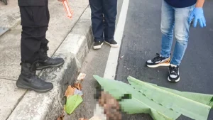 Polisi Menyampaikan Hasil Investigasi Plastik Hitam di Flyover Tanah Baru