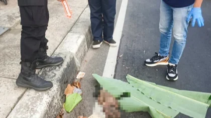 Polisi Menyampaikan Hasil Investigasi Plastik Hitam di Flyover Tanah Baru