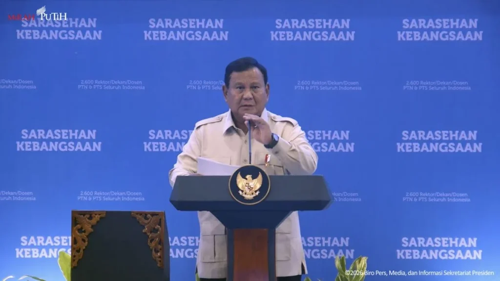 Prabowo: 4x Kalah Pilpres, Saya Tidak Ganggu Pemimpin yang Dapat Mandat