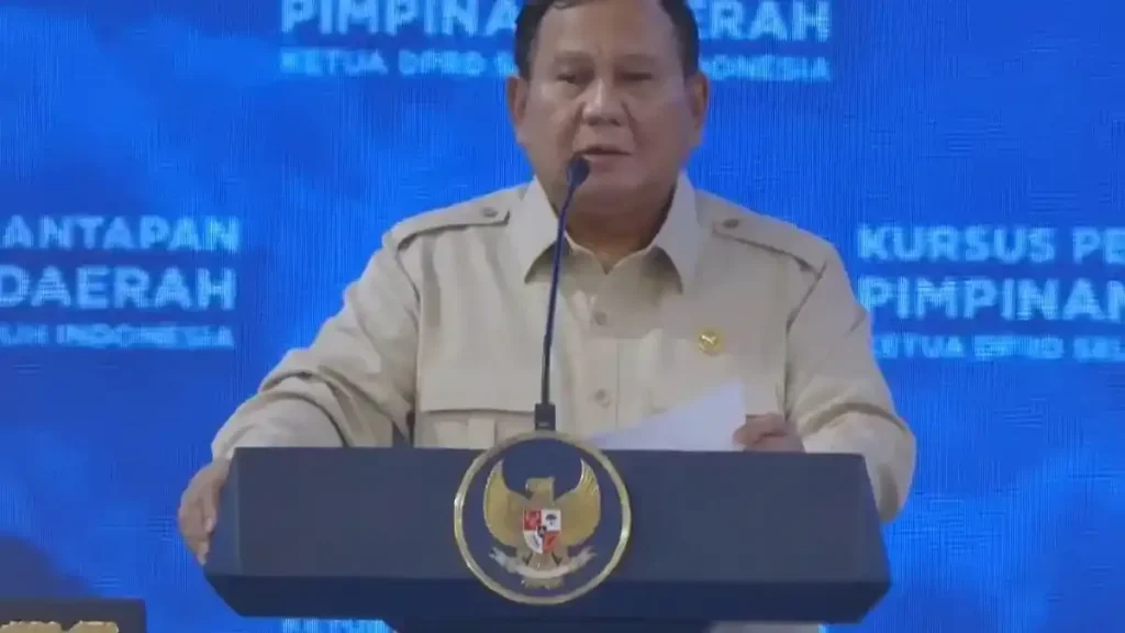 Prabowo Minta Wartawan Keluar Saat Pidato di Depan Akademisi