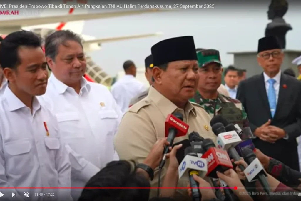 Prabowo Subianto Memberi Perhatian Kasus Penyekapan YTR di Bandung