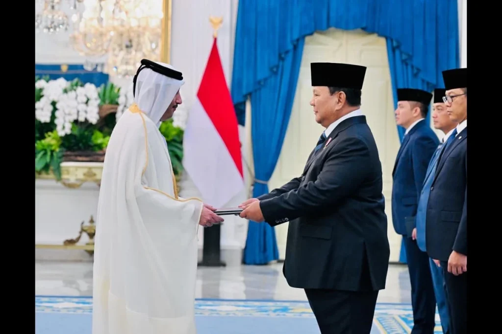 Prabowo Terima Surat Kepercayaan 9 Duta Besar Negara Sahabat