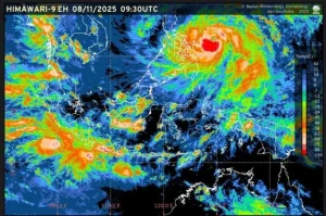 Prakiraan Cuaca Ibu Kota Provinsi se-Indonesia 9 Juni