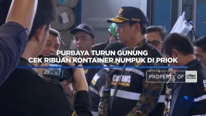 Purbaya Turun Gunung Cek Ribuan Kontainer Numpuk di Priok