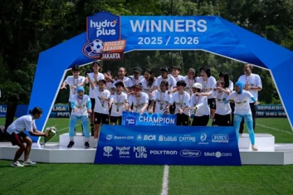 Putri Jaya Putra Menjadi Juara Hydroplus Soccer League Jakarta U-18