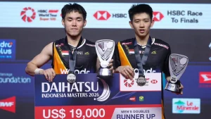 Raymond/Joaquin Hancurkan Unggulan Kedua di Indonesia Open 2026