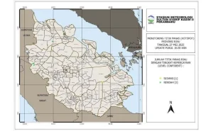 Riau Posisi 11 Wilayah Pada Status Peringatan Api Kering