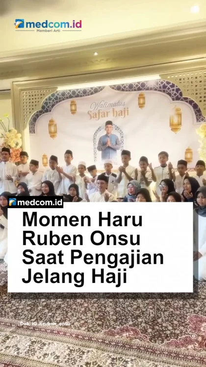 Ruben Onsu Mengalami Momen Penuh Haru Sebelum Berangkat Umrah