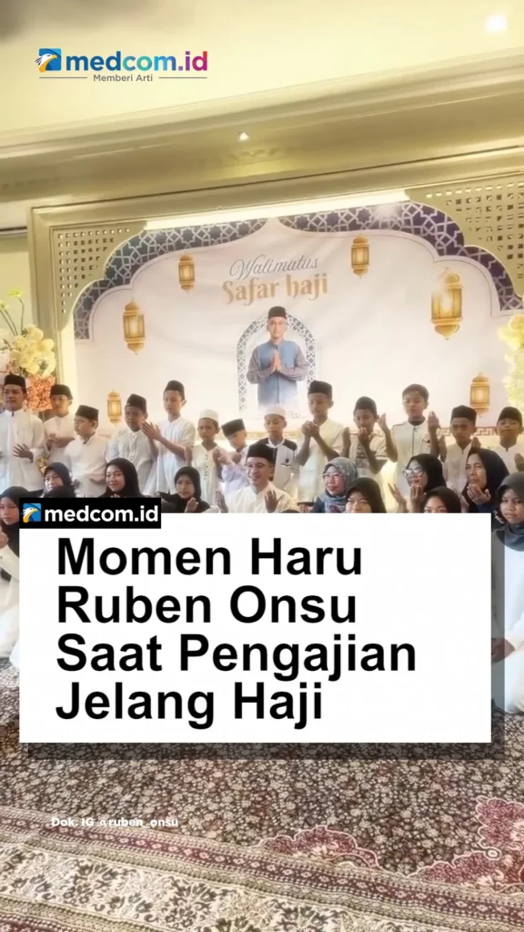 Ruben Onsu Mengalami Momen Penuh Haru Sebelum Berangkat Umrah