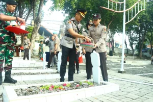 Rudy Susmanto Hadiri Ziarah Tabur Bunga di TMP Brimob Cikeas Jelang HUT Bhayangkara ke-80