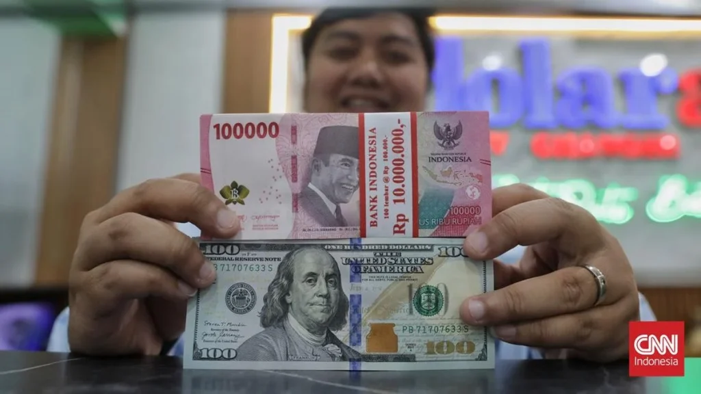 Rupiah Menguat Signifikan 128 Poin di Akhir Pekan
