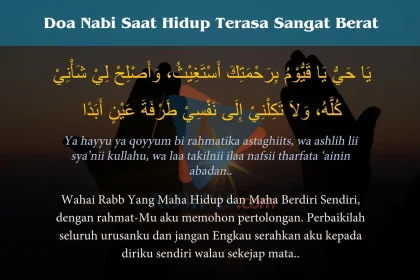 Saat Dunia Terasa Berat, Cari Ketenangan Jiwa dengan Doa Nabi Ibrahim