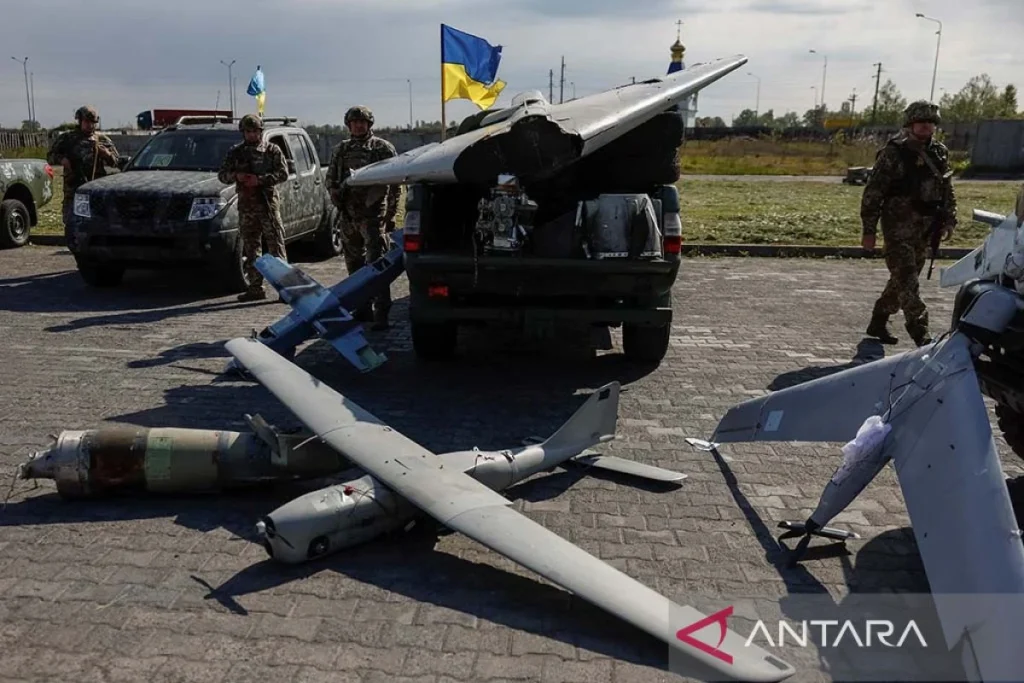 Serangan Rudal dan Drone Rusia Tewaskan Setidaknya 23 Orang di Ukraina
